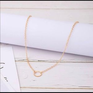 Limited availability! Adorable Circle Necklace.